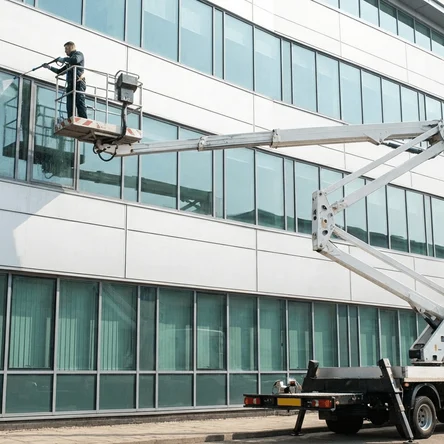 Мытье фасадов от 100 ₽ / м²